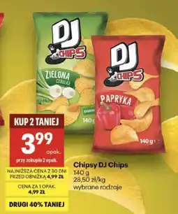 Delikatesy Centrum Chipsy DJ Chips oferta