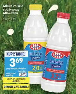 Delikatesy Centrum Mleko Polskie Mlekovita oferta