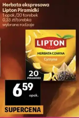 Delikatesy Centrum Herbata ekspressowa Lipton Piramidki oferta