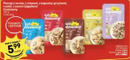 Delikatesy Centrum Pierogi z serem, z mięsem, z kapustą i grzybami, ruskie, z serem i jagodami oferta