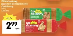 Delikatesy Centrum Chleb tostowy pszenny, pełnoziarnisty Co dzienny oferta