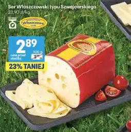 Delikatesy Centrum Ser Włoszczowski typu Szwajcarskiego oferta