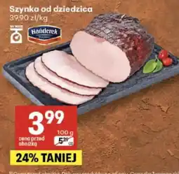 Delikatesy Centrum Szynka od dziedzica Handerek oferta