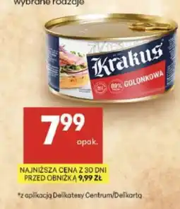 Delikatesy Centrum Krakus Golonkowa oferta