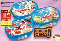 Delikatesy Centrum Lody Kolorowe Lato Koral oferta