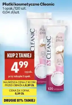 Delikatesy Centrum Płatki kosmetyczne Cleanic oferta