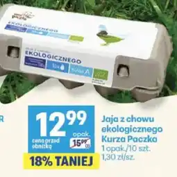 Delikatesy Centrum Jaja z chowu ekologicznego Kurza Paczka oferta