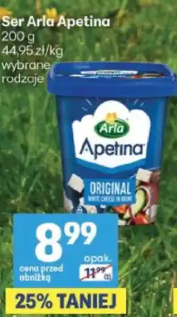 Delikatesy Centrum Ser Arla Apetina oferta