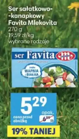 Delikatesy Centrum Ser sałatkowo-kanapkowy Favita Mlekovita oferta