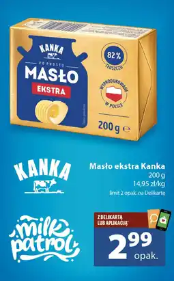 Delikatesy Centrum Masło ekstra Kanka oferta