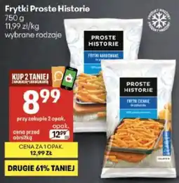 Delikatesy Centrum Frytki Proste Historie oferta