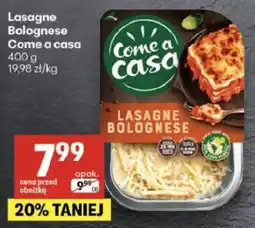 Delikatesy Centrum Lasagne Bolognese Come a casa oferta