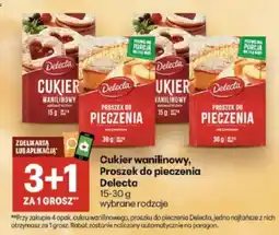 Delikatesy Centrum Cukier wanilinowy, Proszek do pieczenia Delecta oferta