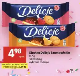 Delikatesy Centrum Ciastka Delicje Szampańskie oferta