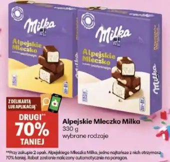 Alpejskie Mleczko Milka