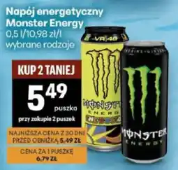 Delikatesy Centrum Napój energetyczny Monster Energy oferta