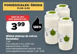 Netto Wkład olejowy do zniczy Światełko oferta