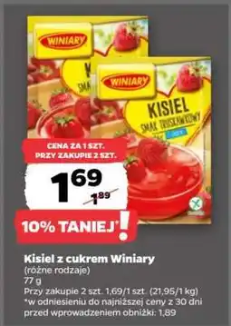 Netto Kisiel z cukrem Winiary oferta