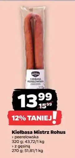 Netto Kiełbasa Mistrz Rohus oferta