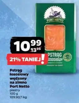 Netto Pstrąg łososiowy wędzony na zimno Port Netto oferta