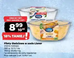 Netto Filety śledziowe w sosie Lisner oferta