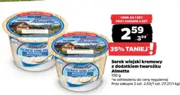 Netto Serek wiejski kremowy z dodatkiem twarożku Almette oferta