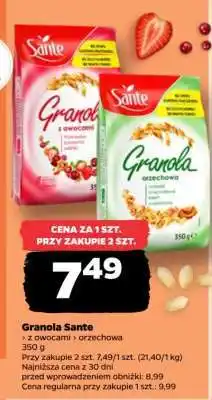 Netto Granola SANTE oferta