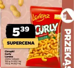 Netto Chrupki Curly Lorenz oferta
