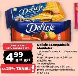 Netto Delicje Szampańskie Mondeléz oferta