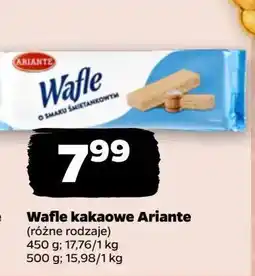 Netto Wafle kakaowe Ariante oferta