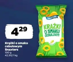 Netto Krążki o smaku cebulowym Snaxters oferta