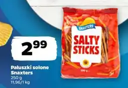 Netto Paluszki solone Snaxters oferta