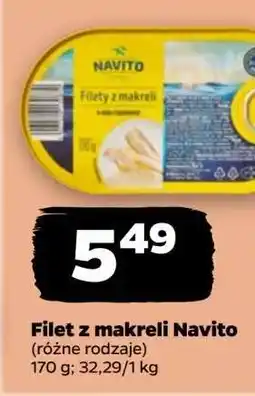 Netto Filet z makreli Navito oferta