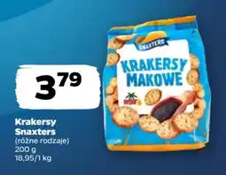Netto Krakersy Snaxters oferta