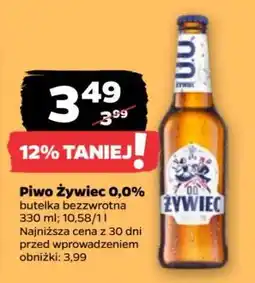 Netto Piwo Żywiec 0,0% oferta