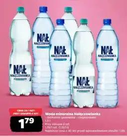 Netto Woda mineralna NAŁĘCZOWIANKA oferta
