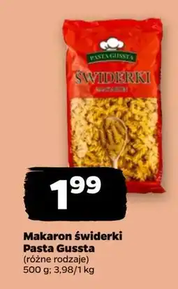 Netto Makaron świderki Pasta Gussta oferta