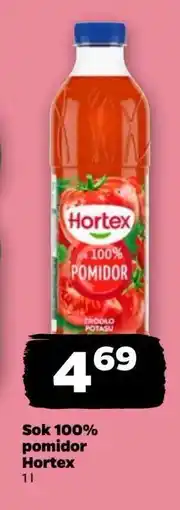 Netto Sok 100% pomidor Hortex oferta