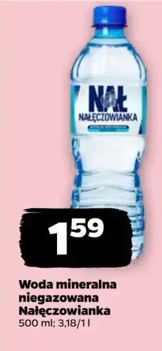 Netto Woda mineralna niegazowana Nałęczowianka oferta