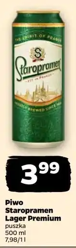 Netto Piwo Staropramen Lager Premium oferta
