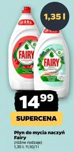 Netto Płyn do mycia naczyń Fairy oferta
