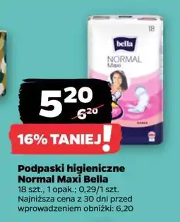 Netto Podpaski higieniczne Normal Maxi Bella oferta
