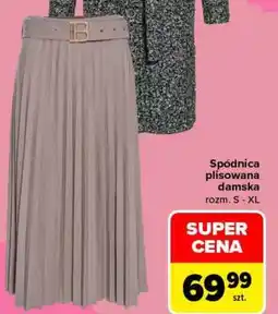 Carrefour Spódnica plisowana damska oferta
