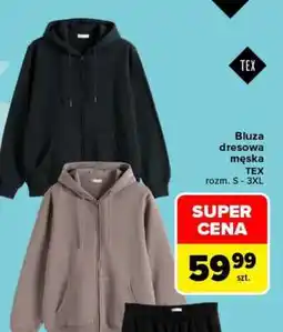 Carrefour Bluza dresowa męska oferta