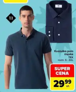 Carrefour Koszulka polo męska oferta