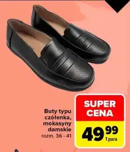 Carrefour Buty typu czółenka, mokasyny damskie oferta