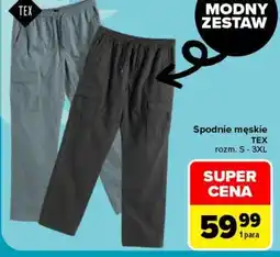 Carrefour Spodnie męskie oferta