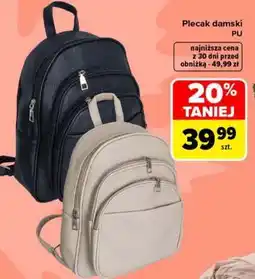 Carrefour Plecak damski oferta