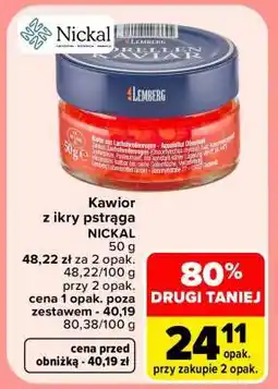 Carrefour Kawior z ikry pstrąga oferta