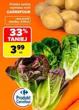 Carrefour Polska sałata rzymska mini CARREFOUR oferta